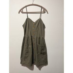 Ci Sono Linen Blend Dress